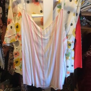 Torrid striped tank top